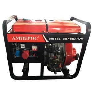Дизельный генератор Амперос LDG8500CLE стартер  фото