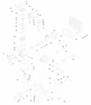 AFTERCOOLER GASKET