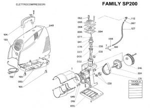 FAN OILLESS 200 WITHOUT PIVOT FUBAG Family SP200 9038128 фото