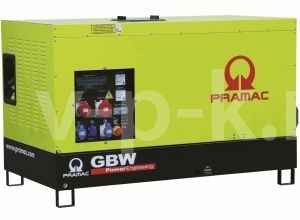 Дизельный генератор PRAMAC GDW90I  3-фазный в кожухе  фото