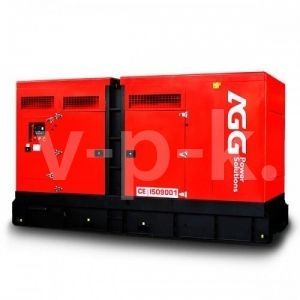 Дизельный генератор AGG C330D5A в кожухе