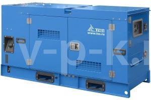 Дизельный генератор ТСС АД-18С-Т400-1РКМ7 в шумозащитном кожухе с АВР