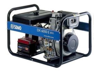 Дизельный генератор SDMO DX 6000TE  фото