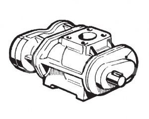 9056551 Винтовой блок компрессора ABAC