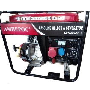 Бензиновый генератор Амперос LTW200AR-3  сварочный фото