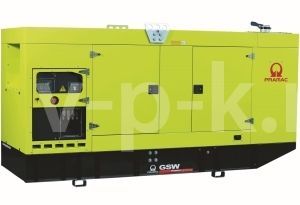 Дизельный генератор PRAMAC GSW330I 3-фазный в кожухе  фото