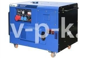 Дизельный генератор ТСС SDG 10000EHS3 в шумозащитном кожухе  фото