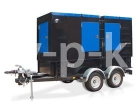 Дизельный генератор ТСС АД-30С-Т400-1РКМ11 в шумозащитном кожухе на прицепе с АВР (ген. TSS-SA-30 (B) SAE 3/11,5 (М1))