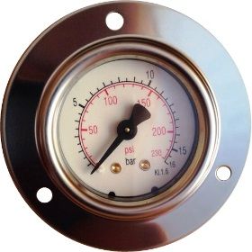 манометр  M063-F25G, пневматический манометр  M063-F25G, манометр для компрессора  M063-F25G