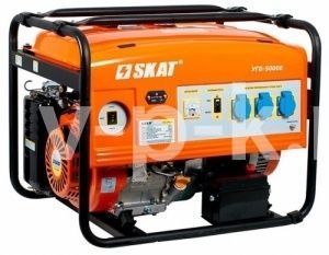 Бензиновый генератор Скат УГБ-5000Е  фото