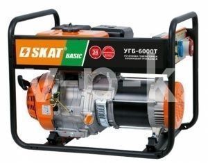 Бензиновый генератор Скат УГБ-6000Т Basic