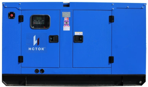 Дизельный генератор  АД50С-Т400-РПМ15 в кожухе