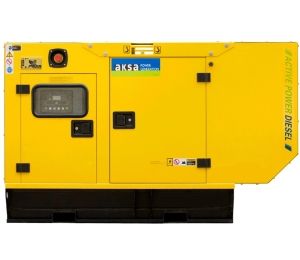 Дизельный генератор Aksa APD88P в кожухе с АВР  фото