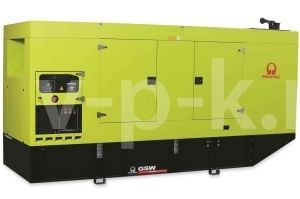 Дизельный генератор PRAMAC GSW330V 3-фазный в кожухе  фото