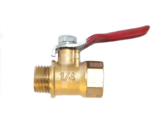 R 4112101200 Кран шаровый 1/4"M (аналог 7130010000) для 100w80