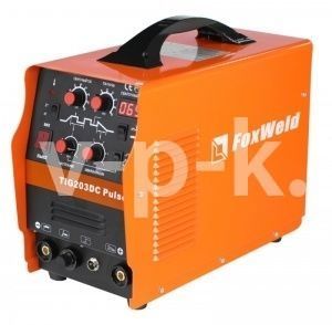Сварочный инвертор TIG для аргонодуговой сварки Fox Weld TIG 203 DC PULSE