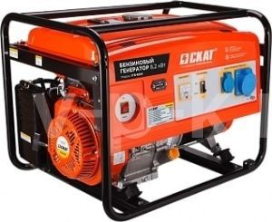 Бензиновый генератор Скат УГБ-8200Е  фото