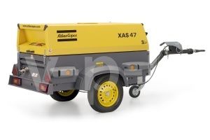 Винтовой компрессор Atlas Copco XAS 47 DD С ГЕНЕРАТОРОМ фото