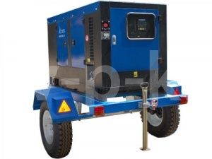 Дизельный генератор ТСС АД-25С-Т400-1РКМ7 РКМ на прицепе 033144, 033272, 036295, 036755 фото