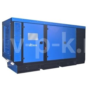 Дизельный генератор ТСС АД-128С-Т400-1РМ20 в шумозащитном кожухе с АВР  фото