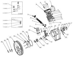 Болт шкива М10х45 для lb50 фото