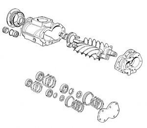 9056773 Ремкомплект винтового блока ABAC
