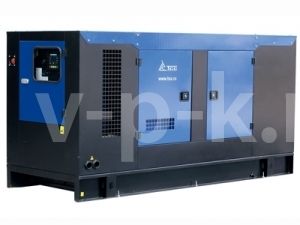 Дизельный генератор ТСС АД-160С-Т400-1РКМ5 ПРОФ в шумозащитном кожухе с АВР