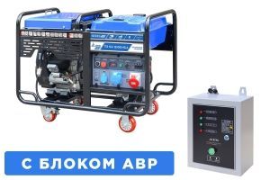 Бензиновый генератор ТСС SGG 12000EH3LA с АВР 033535 фото