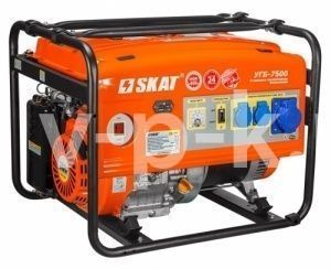 Бензиновый генератор Скат УГБ-7500  стационарный фото