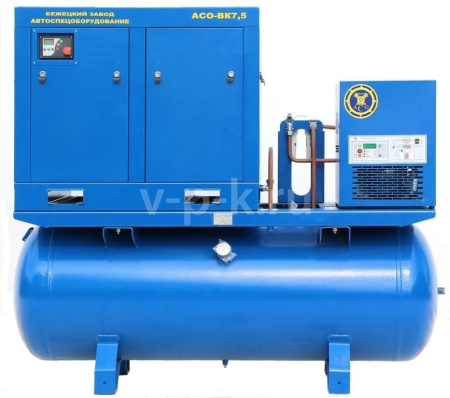 Винтовой компрессор  АСО-ВК7,5М2ОВ/7-500