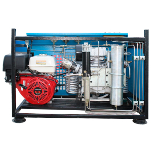 Поршневой компрессор Frosp КВД 265/300 Honda GX390 высокого давления фото