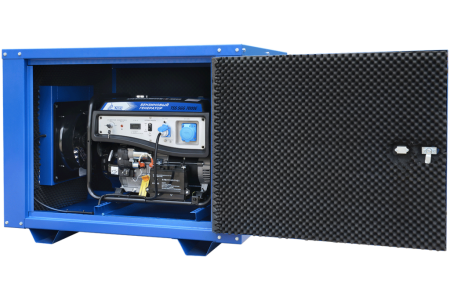 Бензиновый генератор  SGG 10000EH3A в кожухе