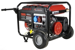 Бензиновый генератор Loncin LC10000D-AS, 3-х фазный (с мощностью без ограничений при 1-но и 3-х фазном режиме) 53759 фото