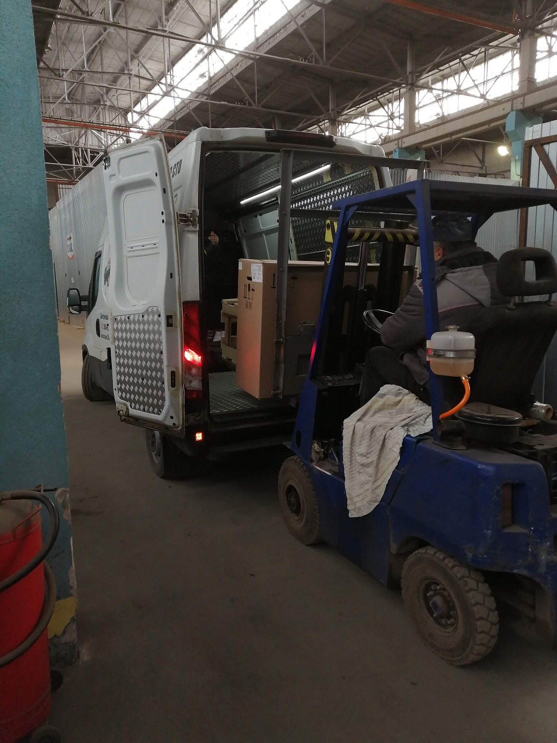 Отгрузка поршневых компрессоров в Воронеже