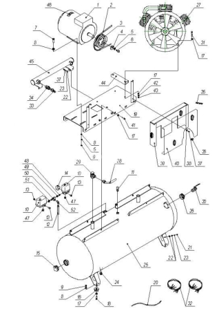 Кран для 500w95TБ-10