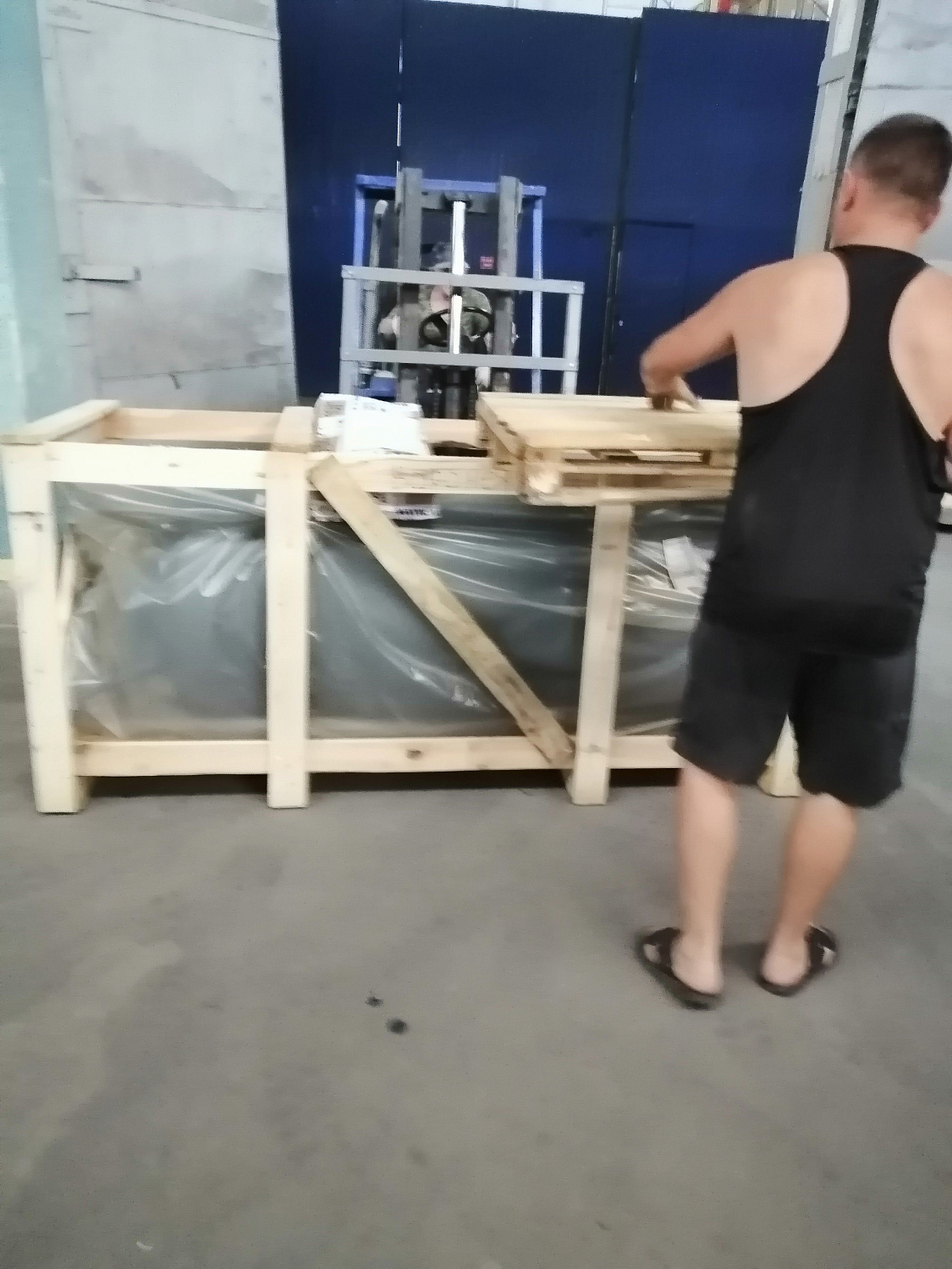 Отгрузка ВК75Р-7,5 и ресивера в Воронеже