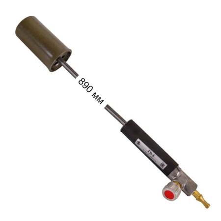 Горелка газовоздушная ГВ-3 (алюм. ниппель), РОАР