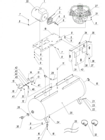 Шайба 10 для 500lb75ТБ