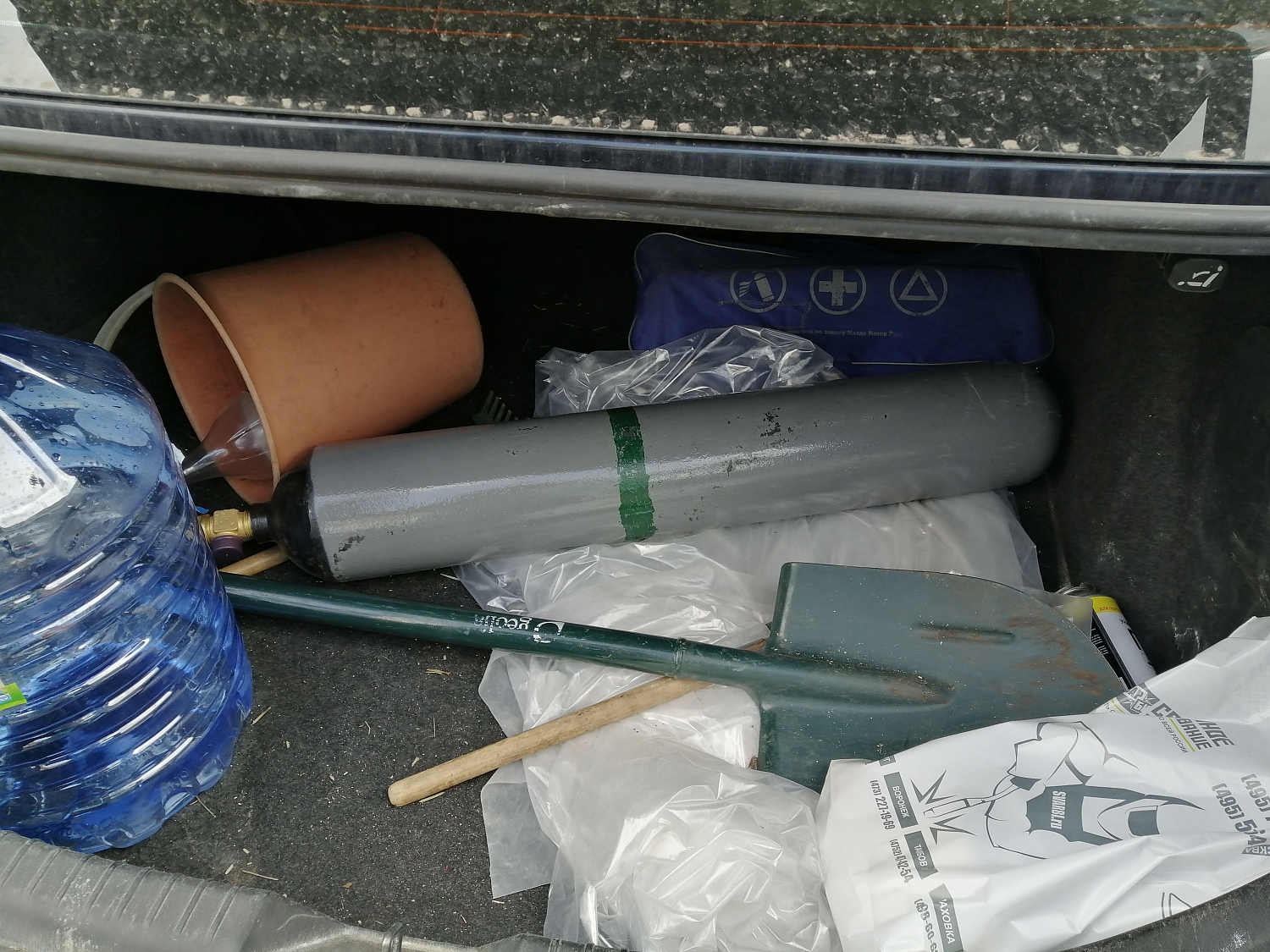 Отгружен баллон аргоновый ОКС36 и регулятор