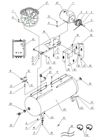 Амортизатор для 500v90T