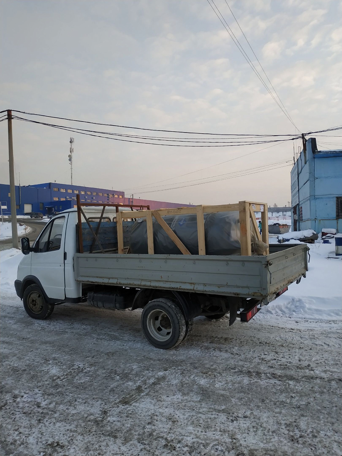 Отгрузка винтового компрессора в Челябинске