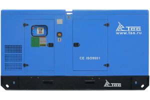 Дизельный генератор ТСС ЭД-150-Т400 с АВР в шумозащитном кожухе на прицепе 025140 промышленный фото