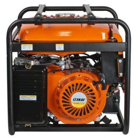 Бензиновый генератор Скат УГБ-6000ЕT/6кВт трехфазная