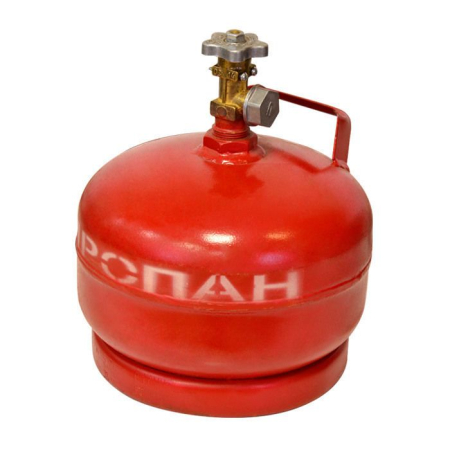 Баллон пропановый 5 л (новый, пустой)