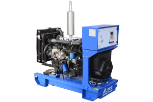 Дизельный генератор ТСС ЭД-16-Т400 в погодозащитном кожухе на прицепе 025183 фото