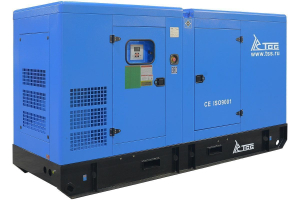 Дизельный генератор ТСС ЭД-150-Т400 в шумозащитном кожухе на прицепе 025139 промышленный фото