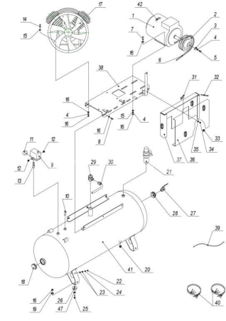R 4271000103 Амортизатор D.50 мм для 270v90