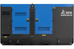 Дизельный генератор ТСС ЭД-250-Т400 с АВР в шумозащитном кожухе на прицепе 025293 промышленный фото