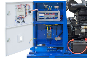 Дизельный генератор ТСС АД-60С-Т400 в погодозащитном кожухе с АВР 025400 стационарный фото