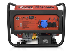 Бензиновый генератор REDVOLT EPB7000EA EPB7000EA синхронный фото
